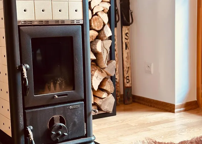 شقة Sniezkowe - Dwupoziomowy Z Garazem كارباش